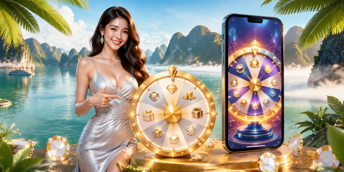 Người chơi tại Vịnh Hạ Long tham gia roulette trực tuyến trên thiết bị di động