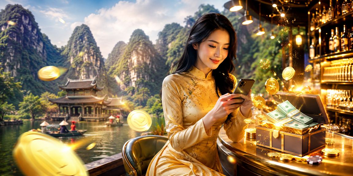 Người chơi VIP tại Ninh Bình nhận thưởng cược trong trang phục áo dài