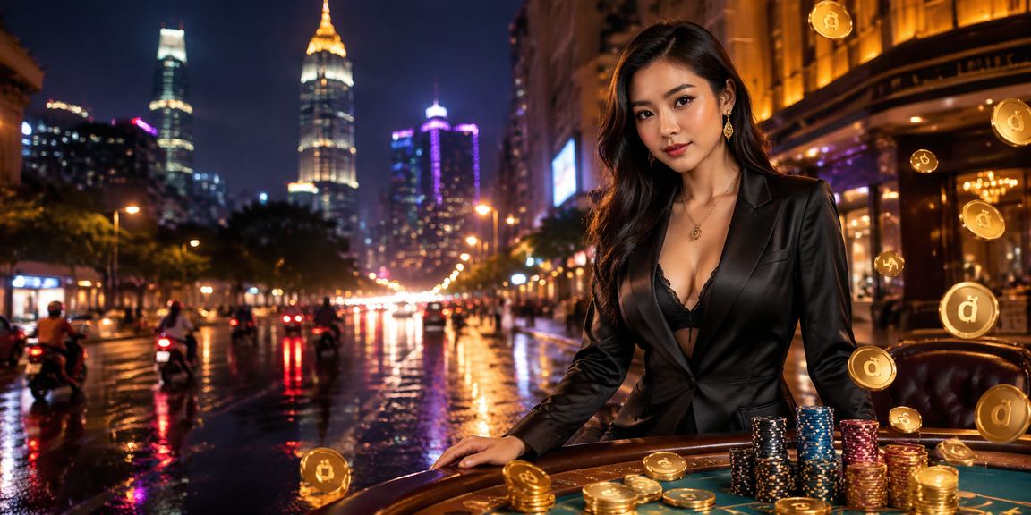 Cảnh tổng quan sòng bạc trực tuyến và cược thể thao tại Việt Nam với giao diện hiện đại